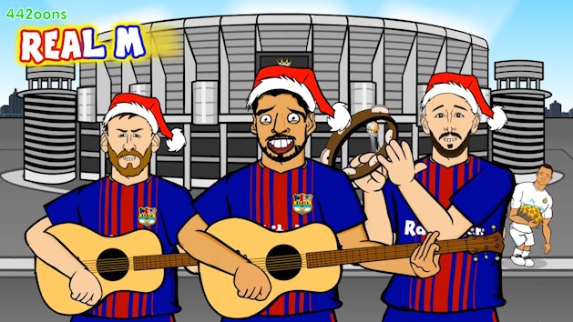 Hoat hinh cau thu Barca dan hat choc tuc Real Madrid hinh anh