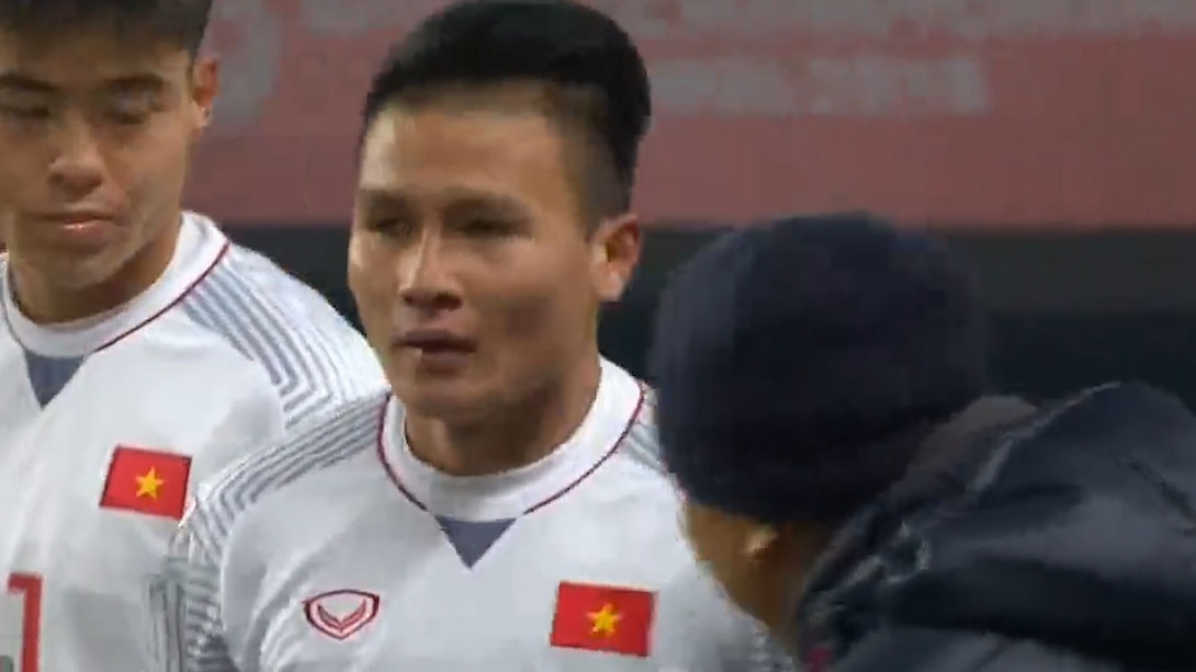 Quang Hai ghi ban dep mat vao luoi U23 Han Quoc hinh anh