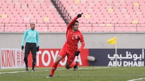 Highlights U23 Palestine 1-1 U23 Trieu Tien hinh anh