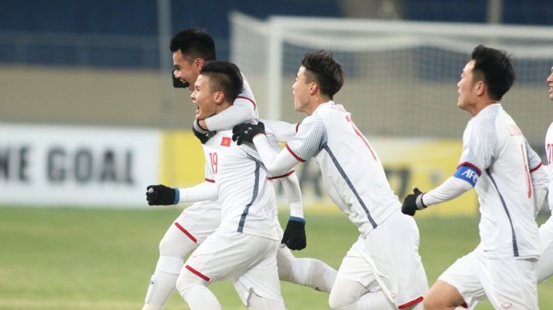 Highlights tran hoa giup U23 Viet Nam vao tu ket U23 chau A hinh anh