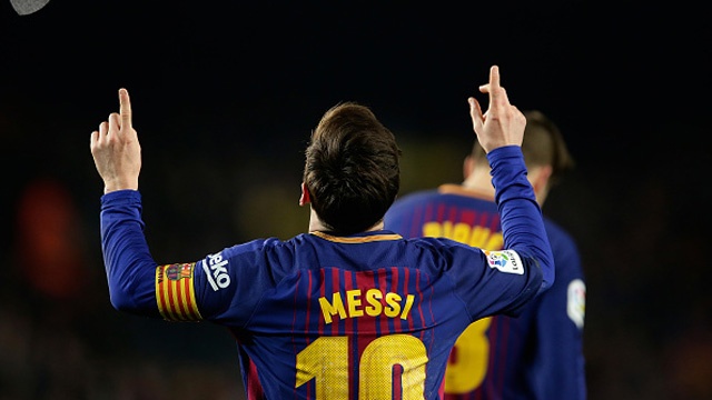 Pha ghi ban dang cap cua Messi vao luoi Atletico Madrid hinh anh