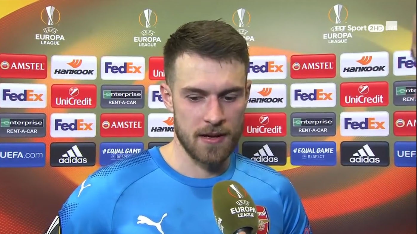 Ramsey: 'Chien thang truoc Milan cho thay ca tinh cua Arsenal' hinh anh