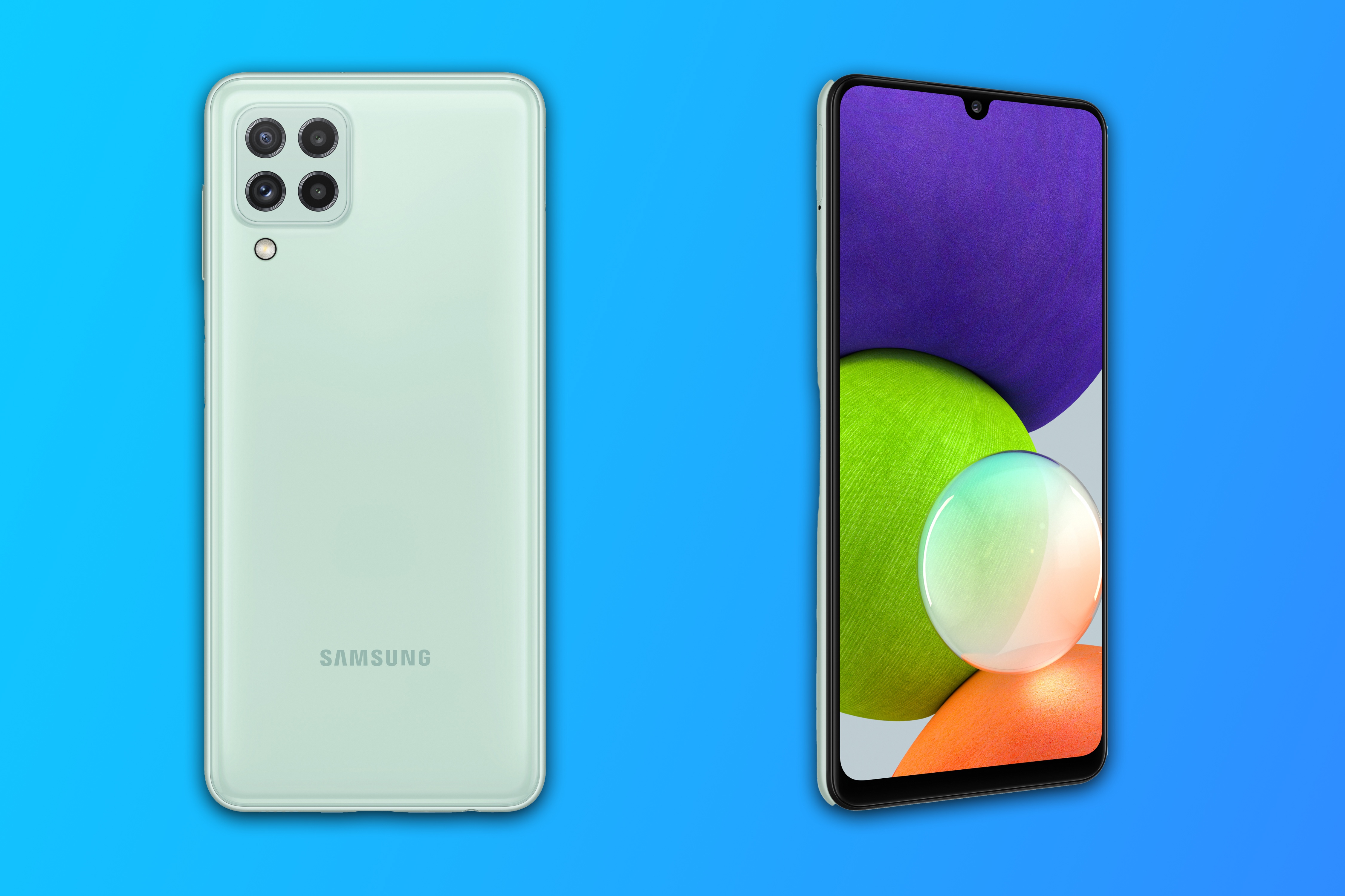 Galaxy A22 ra mat,  Samsung galaxy a22,  Galaxy a22 anh 2