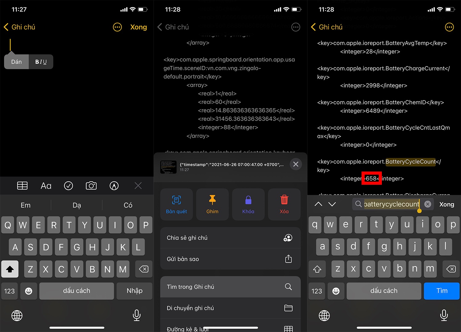 chu ky pin,  kiem tra chu ky pin iphone,  kiem tra tuoi tho pin iphone anh 4