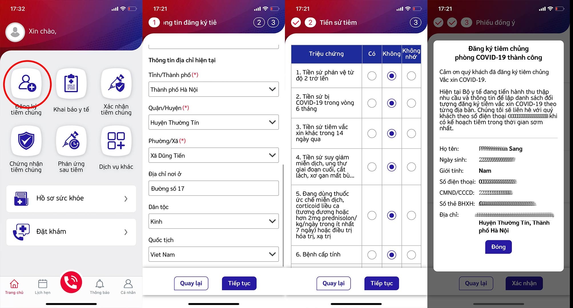 dang ky tiem vaccine bang ung dung. anh 2