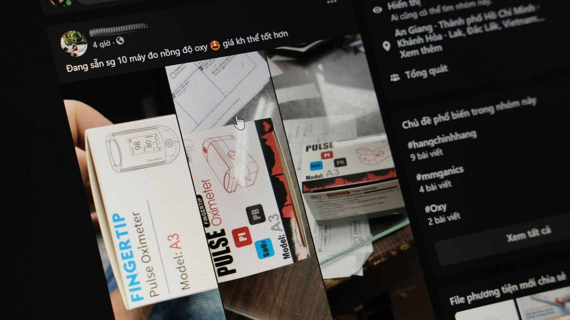 May do chi so oxy mau duoc rao ban so luong lon tren mang anh 1