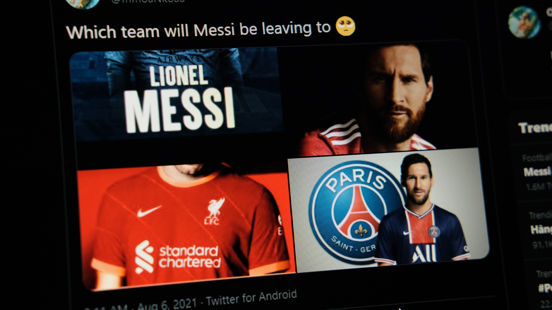 Barca chia tay Messi, Internet tran ngap anh che hinh anh