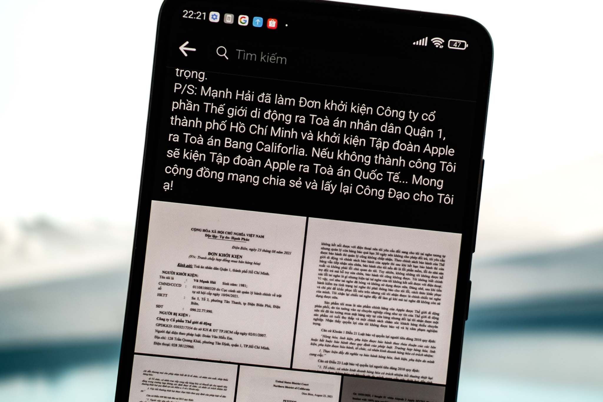 Khach hang kien The Gioi Di Dong du san pham da het han bao hanh hinh anh