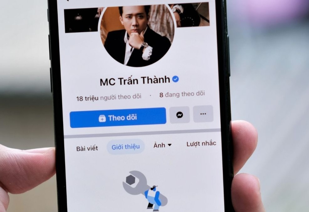 Facebook gap loi la khien bai dang sao ke cua Tran Thanh kho truy cap hinh anh