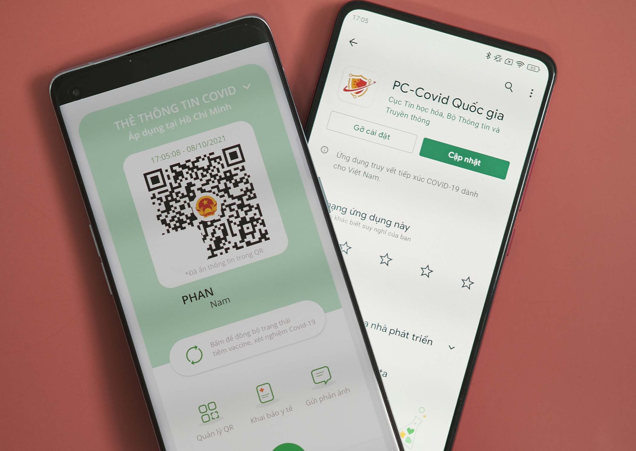 App PC-Covid tren Android duoc cap nhat, them nhieu tinh nang hinh anh