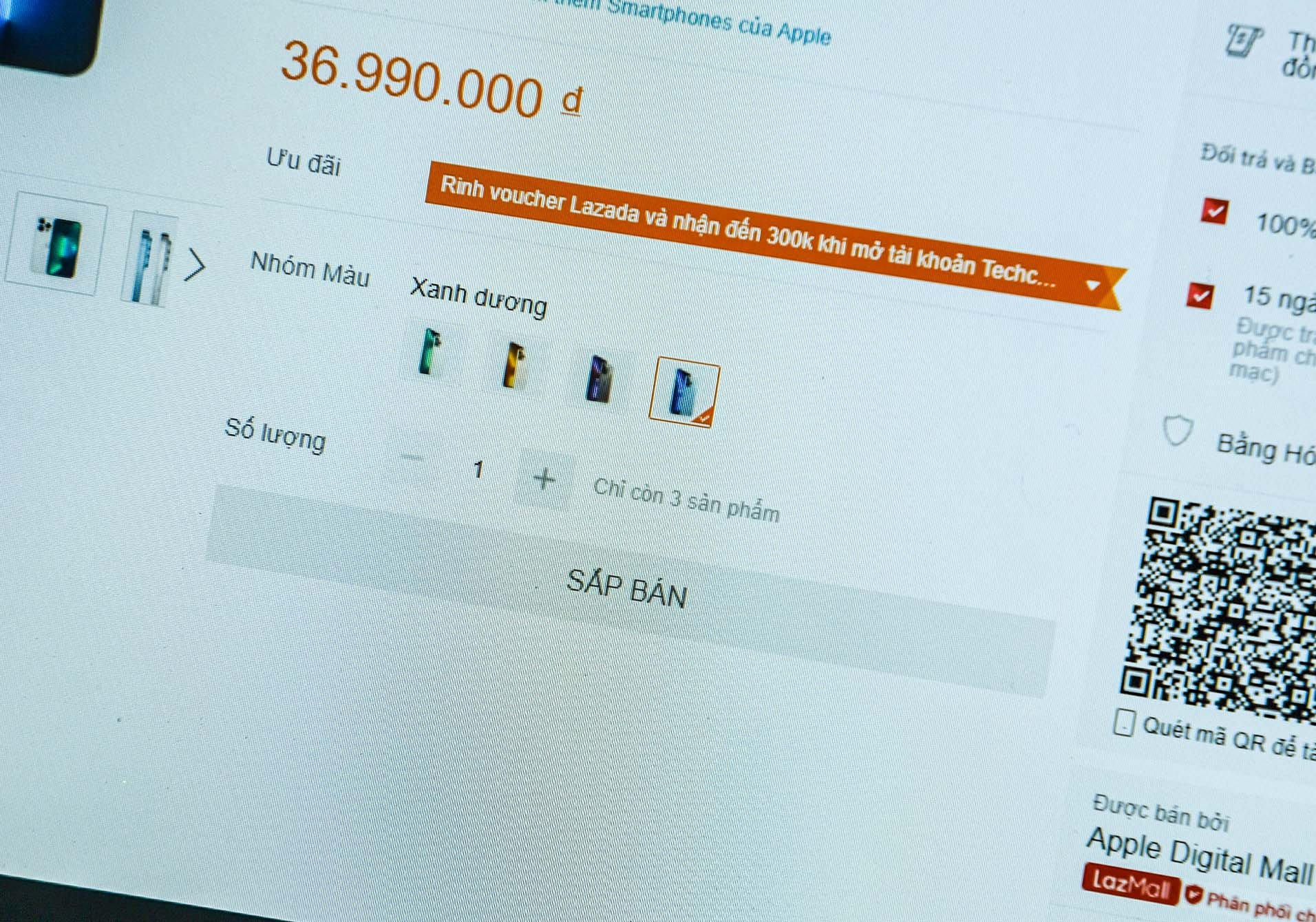 San thuong mai dien tu khong mo dat truoc iPhone 13 anh 2