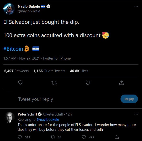 El Salvador ‘bat day’ them 100 BTC anh 1