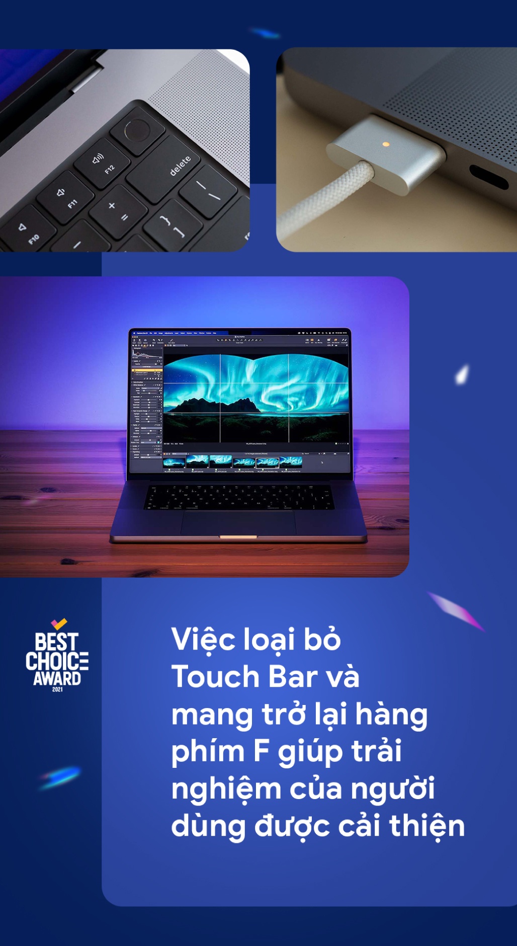 MacBook thang giai Best Choice Award hang muc laptop anh 7