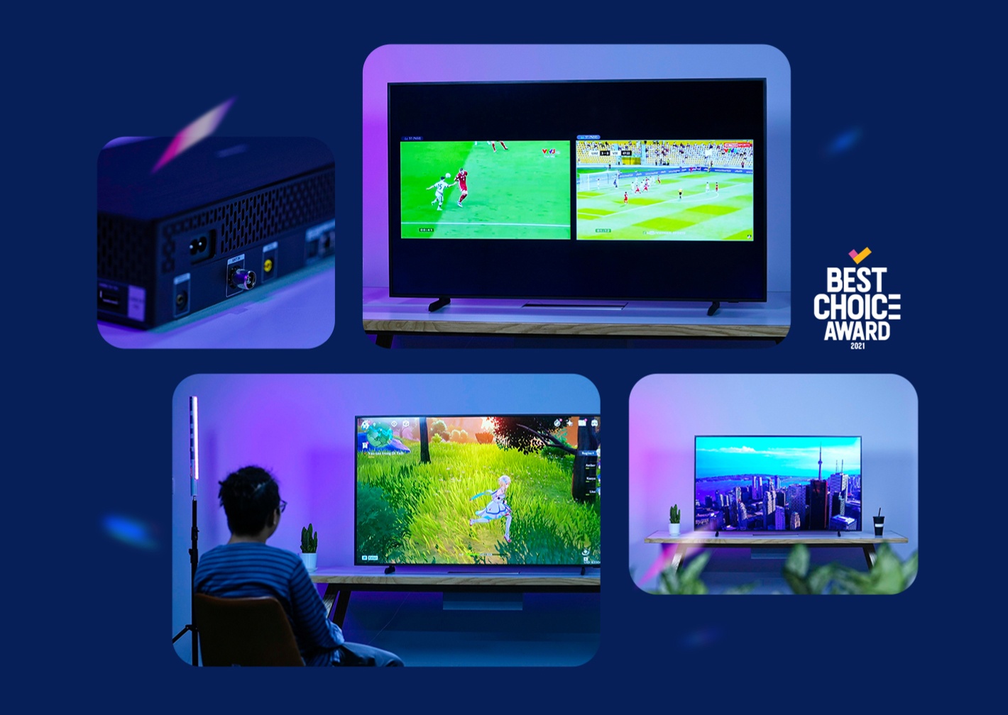 Samsung thắng Best Choice Award 2021 hạng mục TV ảnh 7 Samsung thang Best Choice Award 2021 hang muc TV anh 7