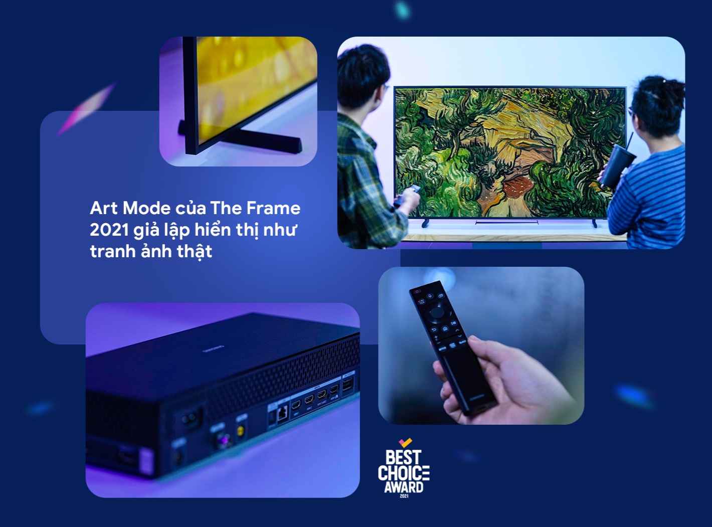 Samsung thắng Best Choice Award 2021 hạng mục TV ảnh 4 Samsung thang Best Choice Award 2021 hang muc TV anh 4