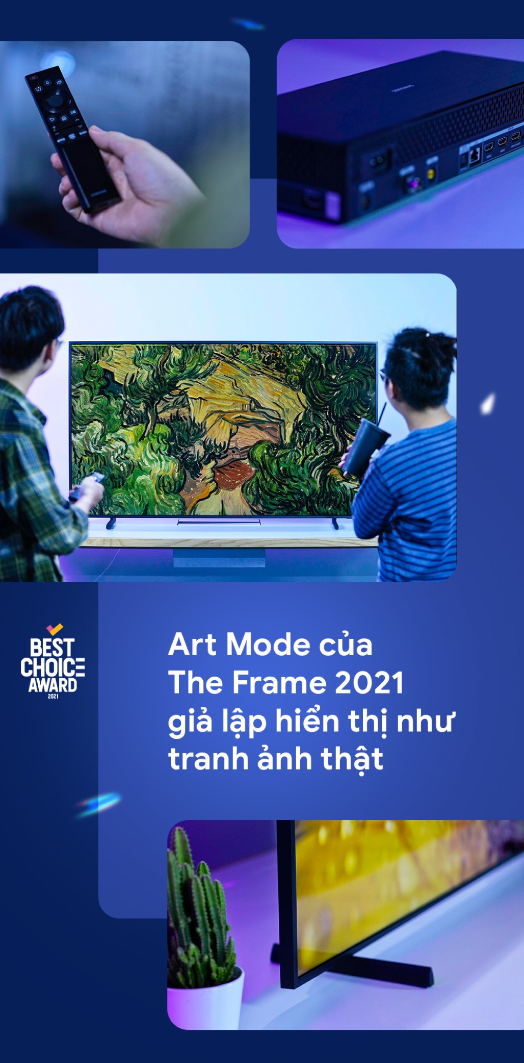Samsung thắng Best Choice Award 2021 hạng mục TV ảnh 3 Samsung thang Best Choice Award 2021 hang muc TV anh 3