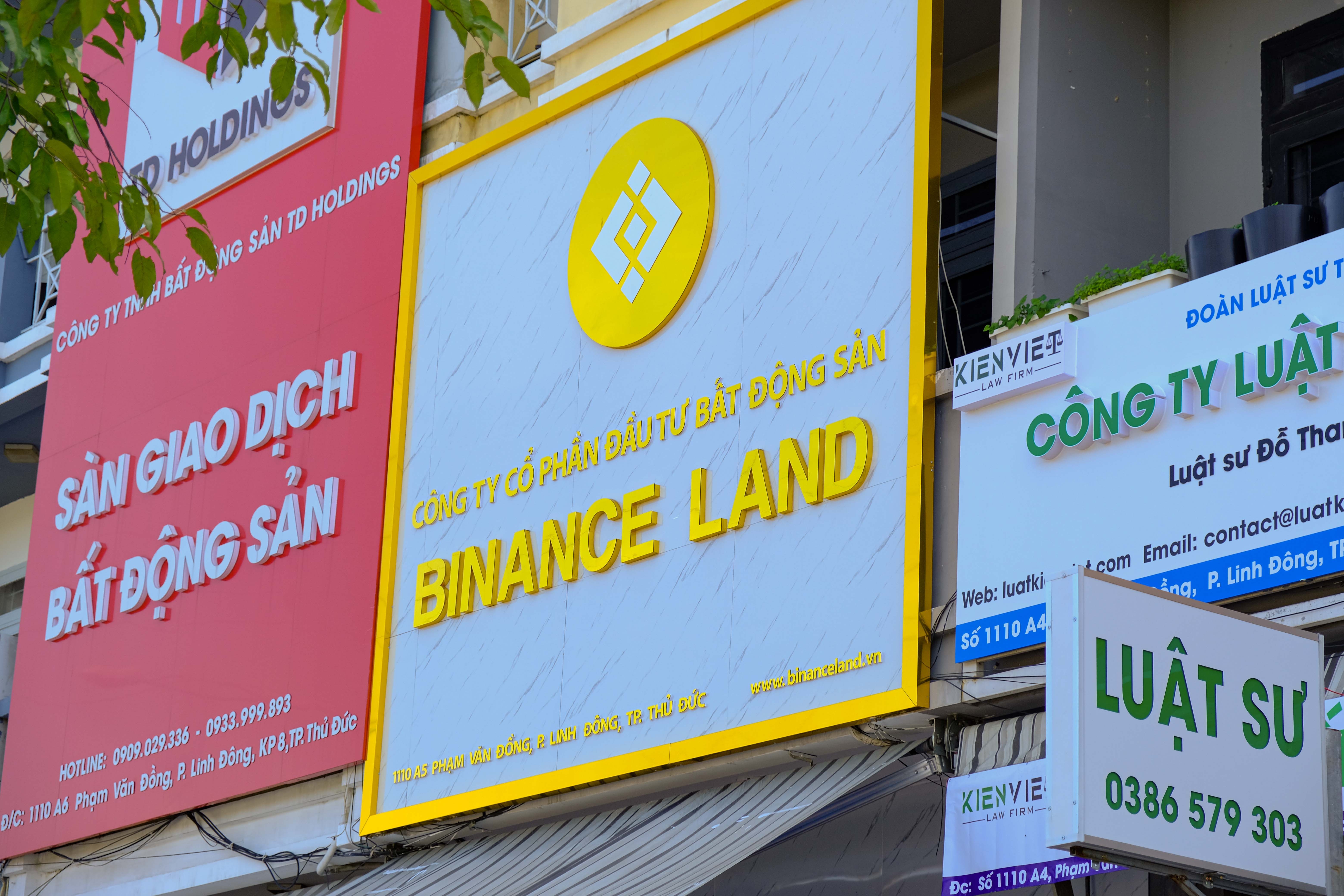 Mot cong ty o TP.HCM su dung ten va logo giong Binance hinh anh