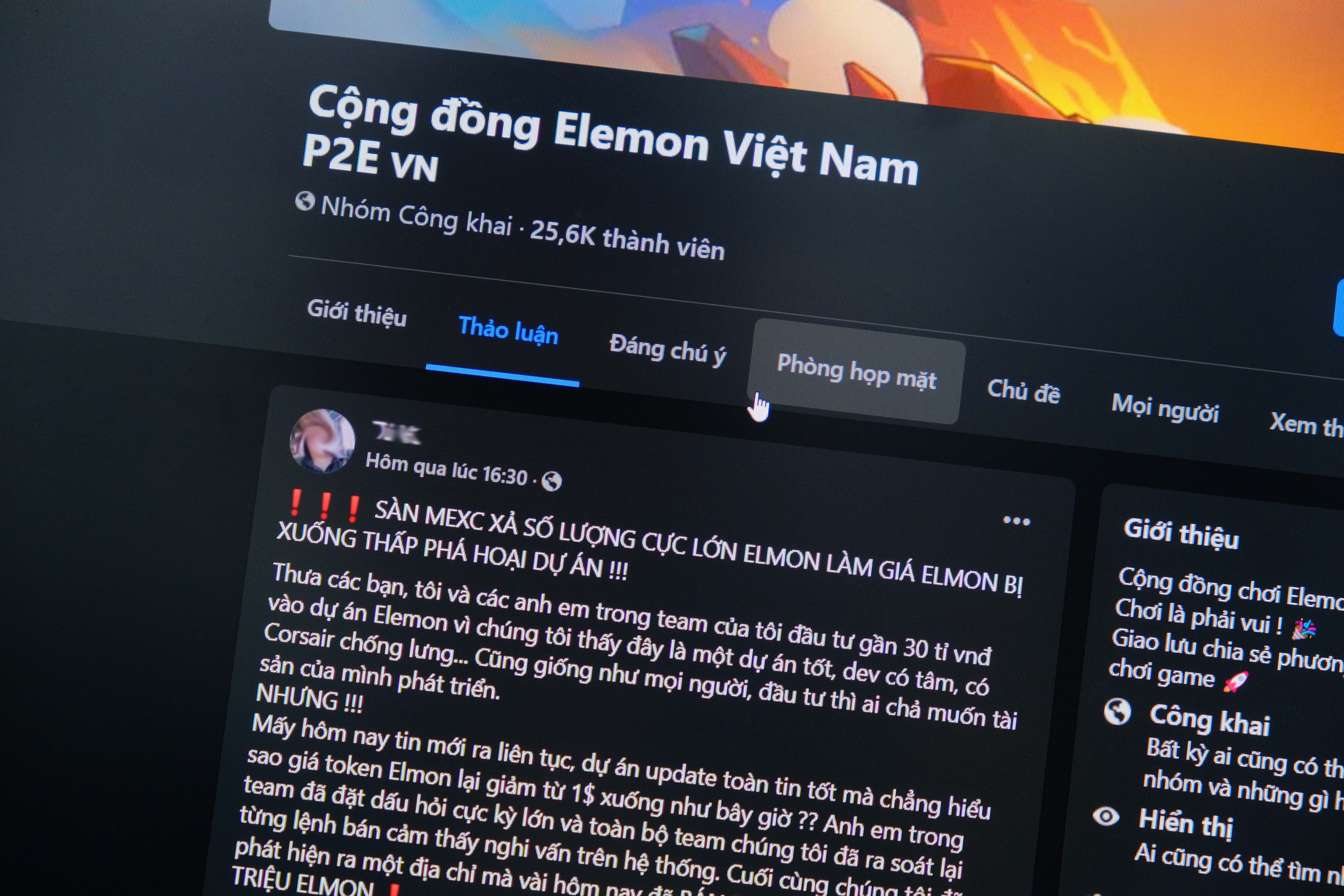 GameFi Elemon bi xa hang nha dau tu to san giao dich lam anh 1