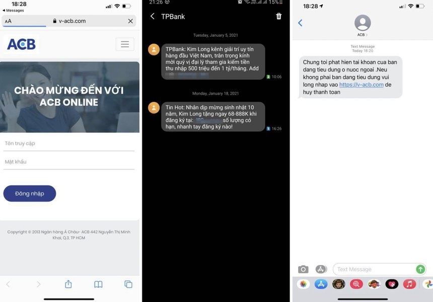 Huy SMS banking sau khi tang gia anh 1