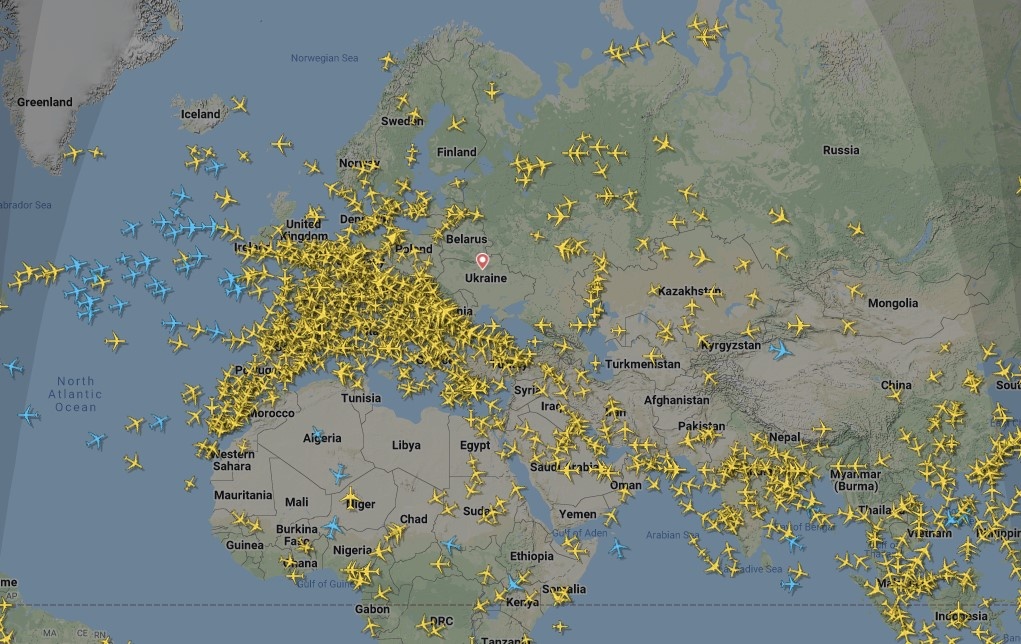 Huong di tan cua nguoi dan Ukraine tren Google Maps anh 2