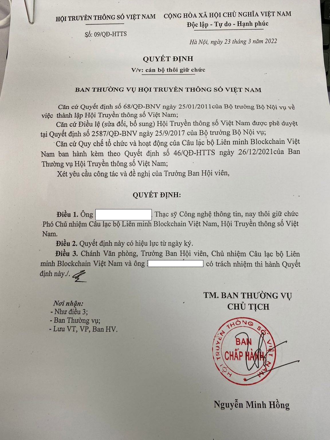 lien minh blockchain Viet Nam bi gia mao anh 3