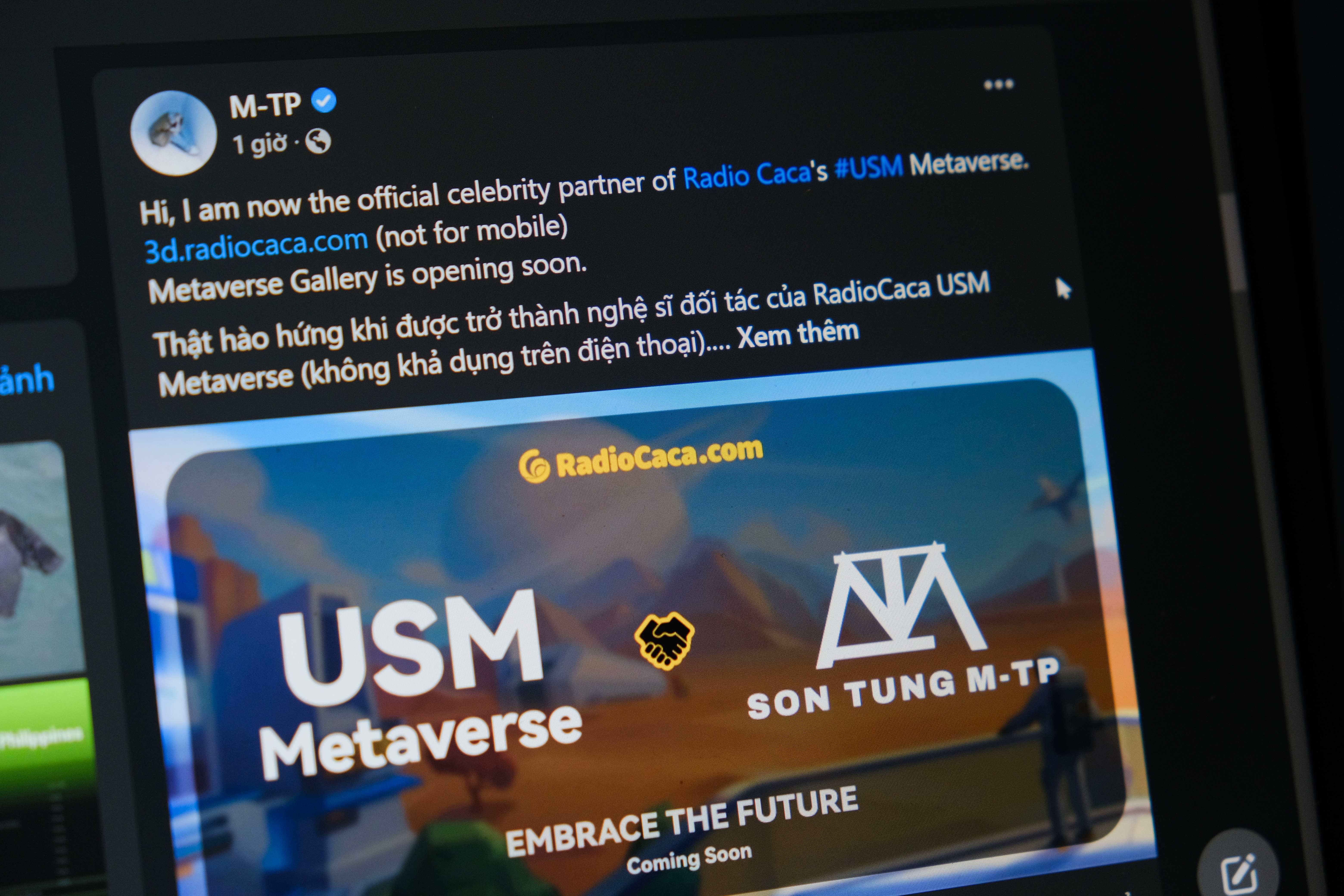 son tung hop tac voi du an tien so anh 1