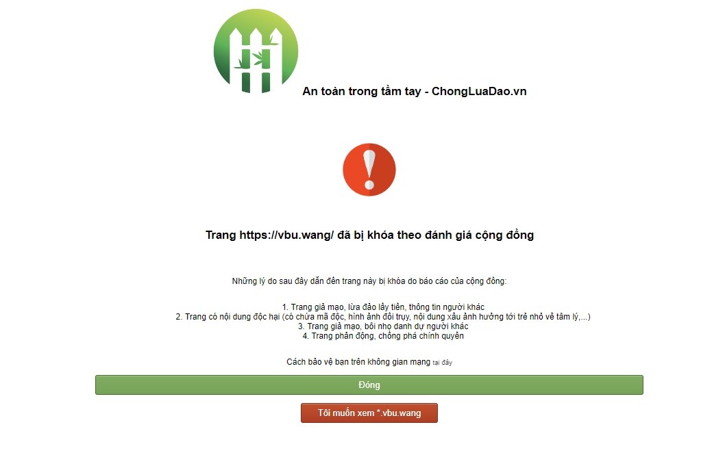 trang web gia mao VBU lua dao anh 2