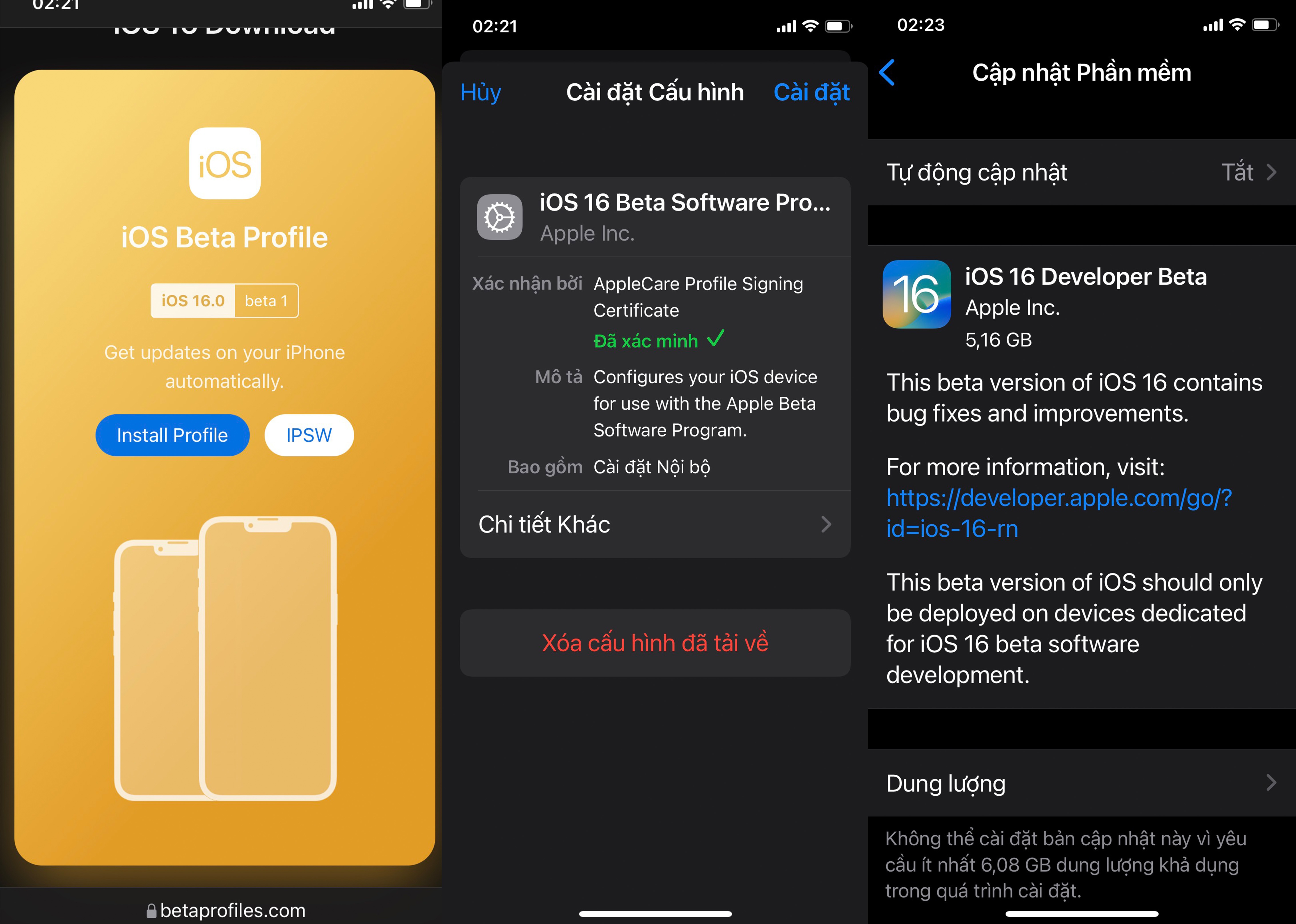 Cach nang cap iOS 16 anh 1