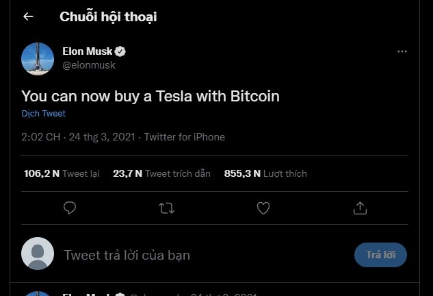 elon musk khong khuyen ai mua crypto anh 2