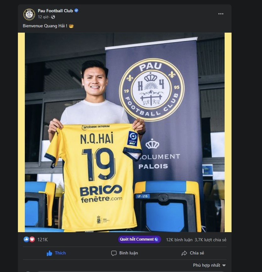 Pau FC co luong nguoi theo doi gap 8 lan anh 2