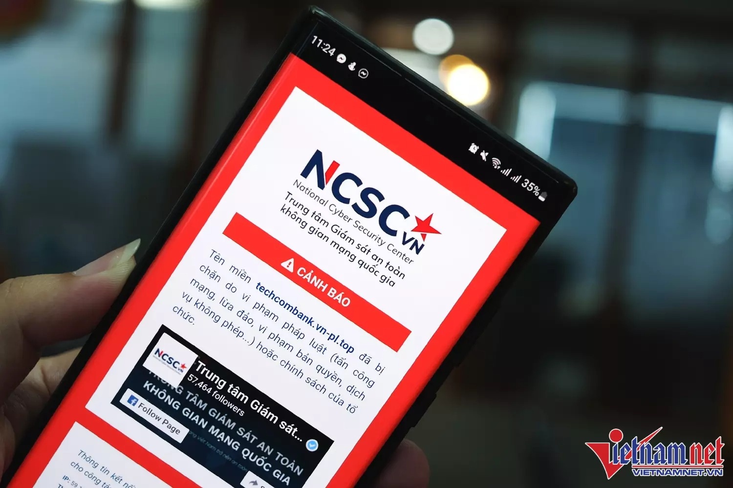 Nhieu ngan hang Viet Nam bi gia mao website anh 1