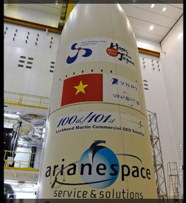 ve tinh Vinasat anh 1