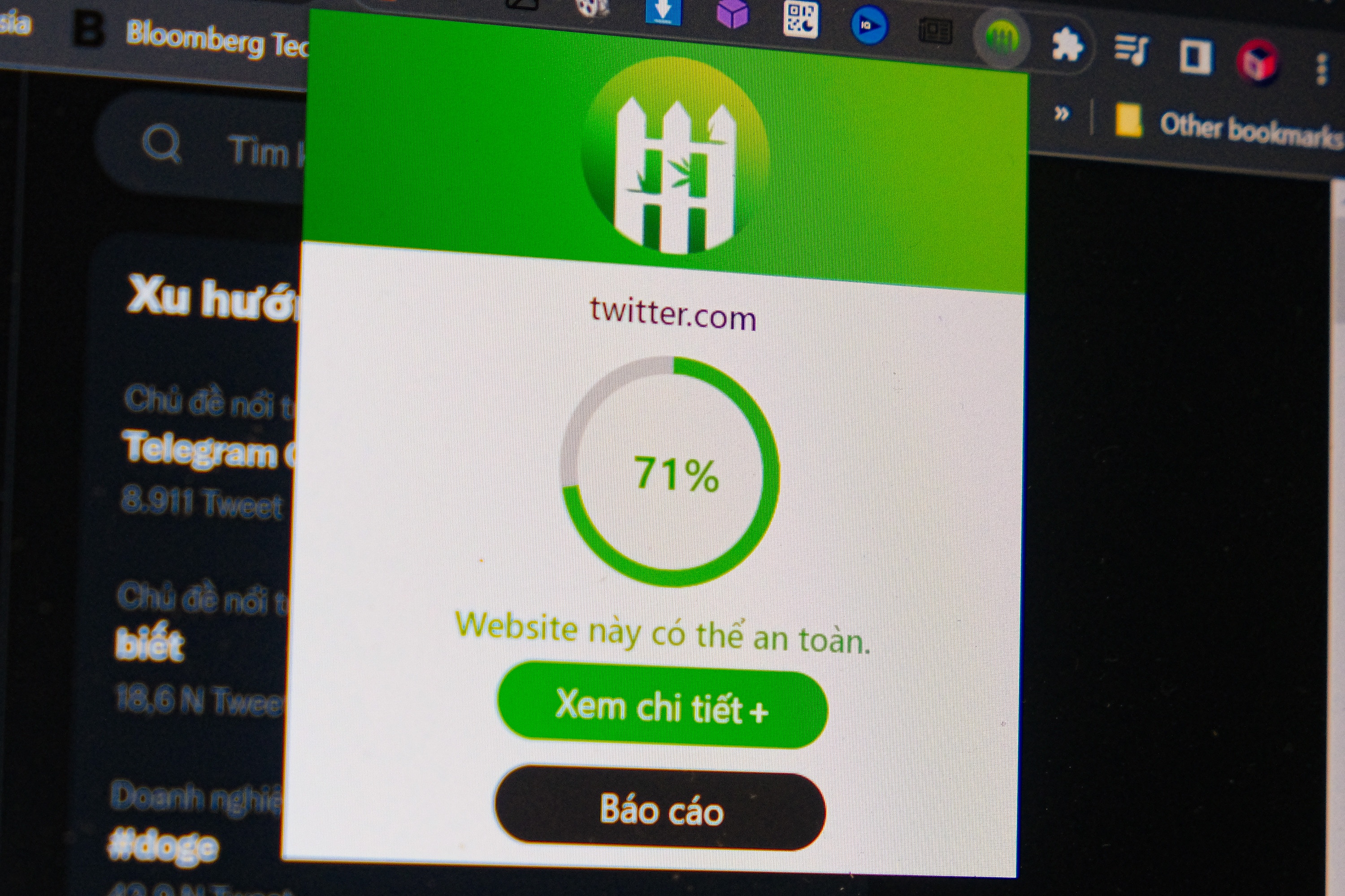 Cong cu chong lua dao cua Viet Nam duoc tich hop len Twitter hinh anh