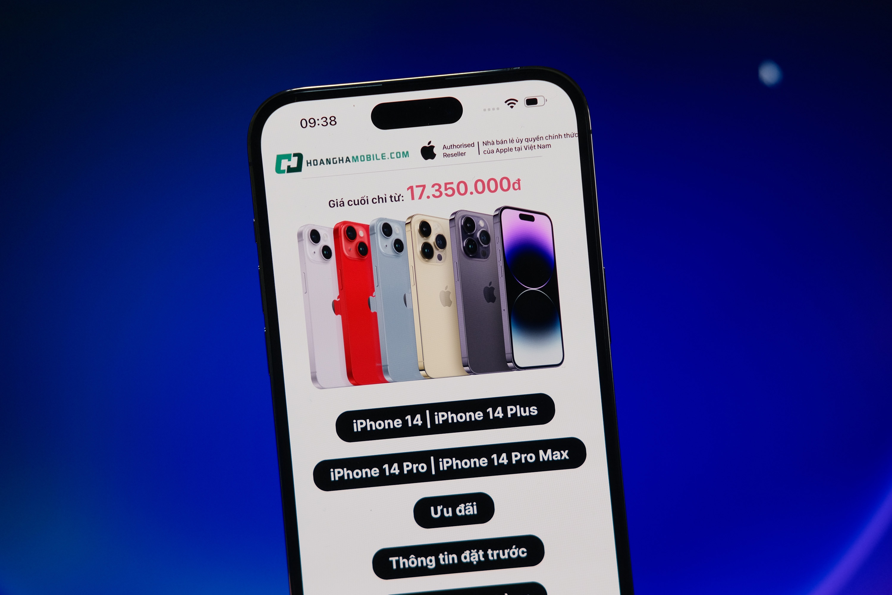 Dai ly bao gia 17 trieu cho iPhone 14 nhung khong de mua hinh anh