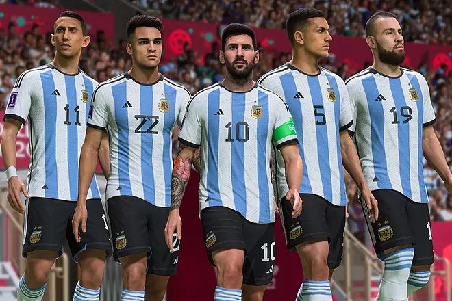 FIFA 23 du bao Argentina vo dich World Cup 2022 hinh anh