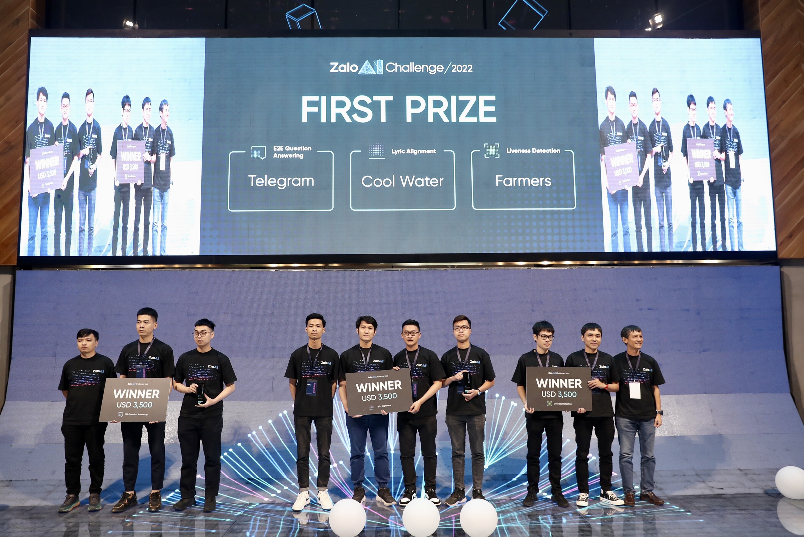 Zalo AI Summit 2022: 3 nha vo dich AI Challenge 2022 hinh anh