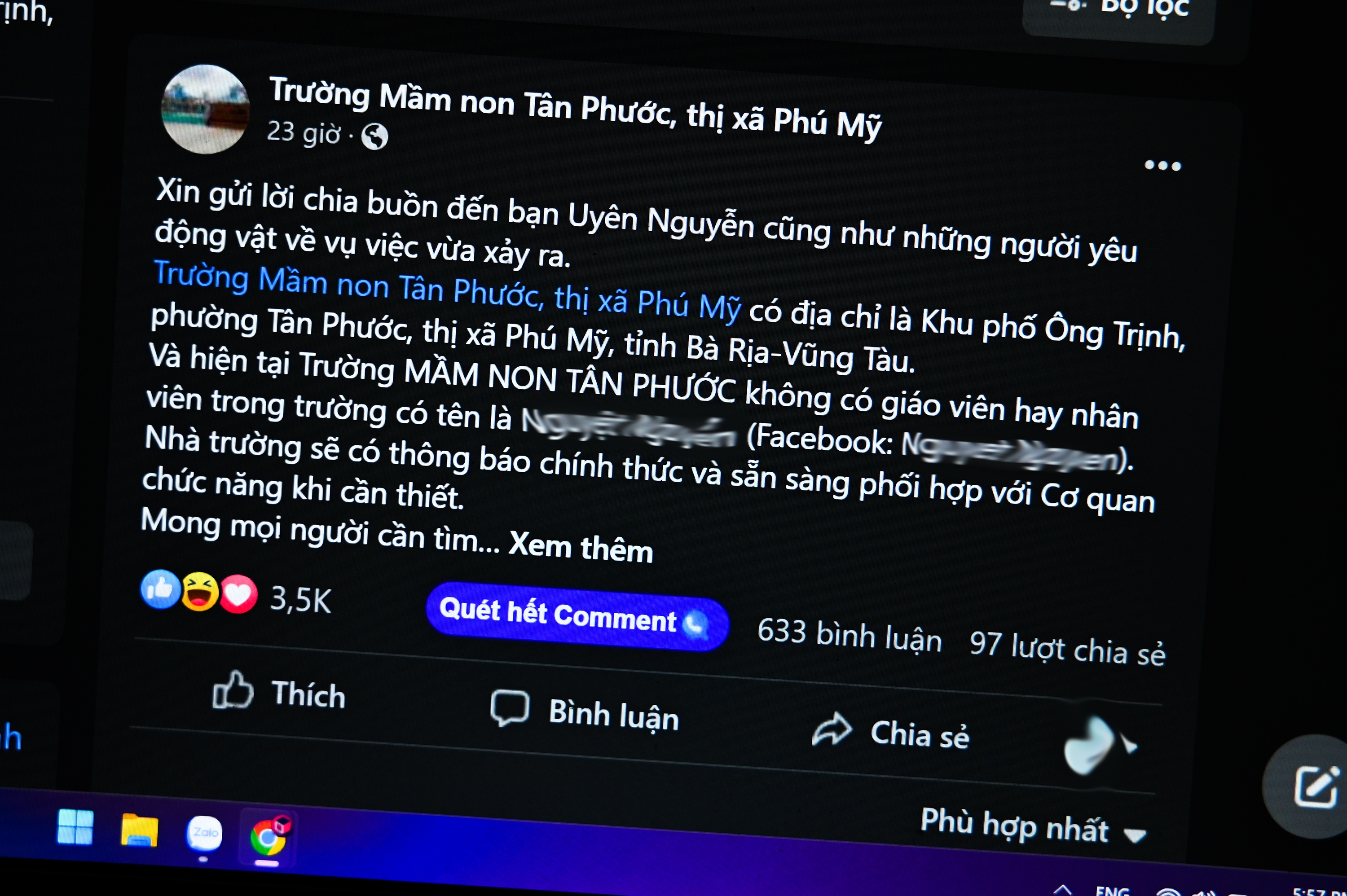 truong mam non Phu My anh 1