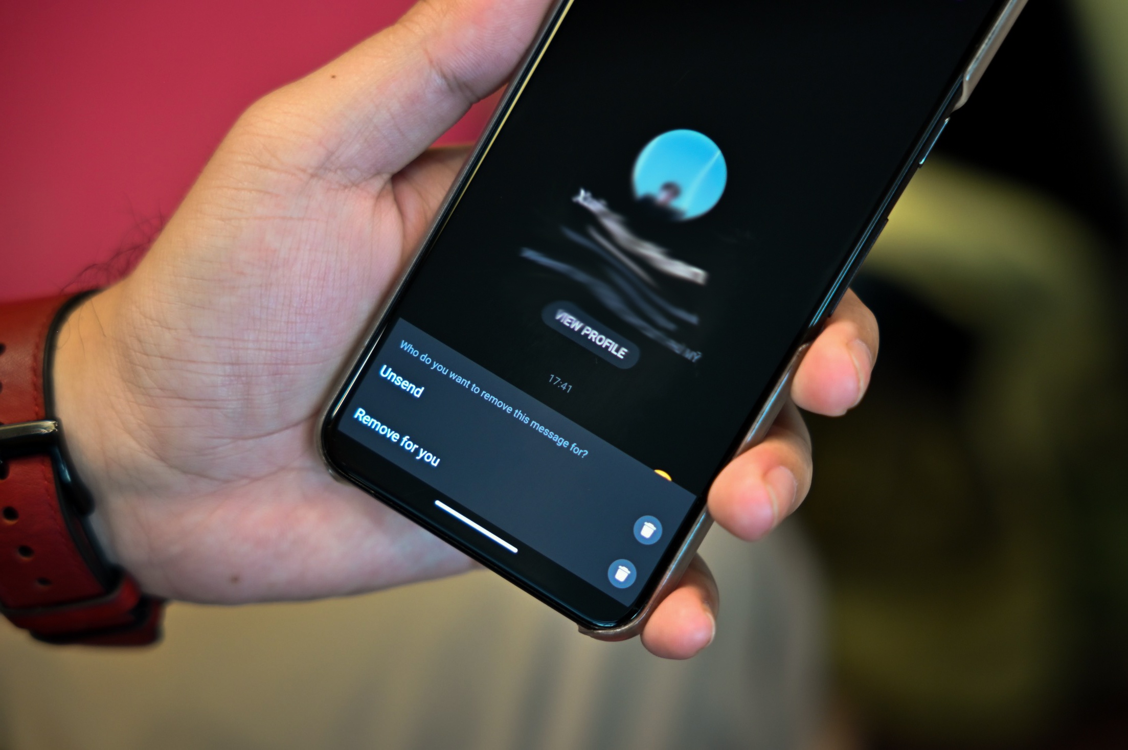 Nguoi dung khong the thu hoi tin nhan tren Messenger hinh anh