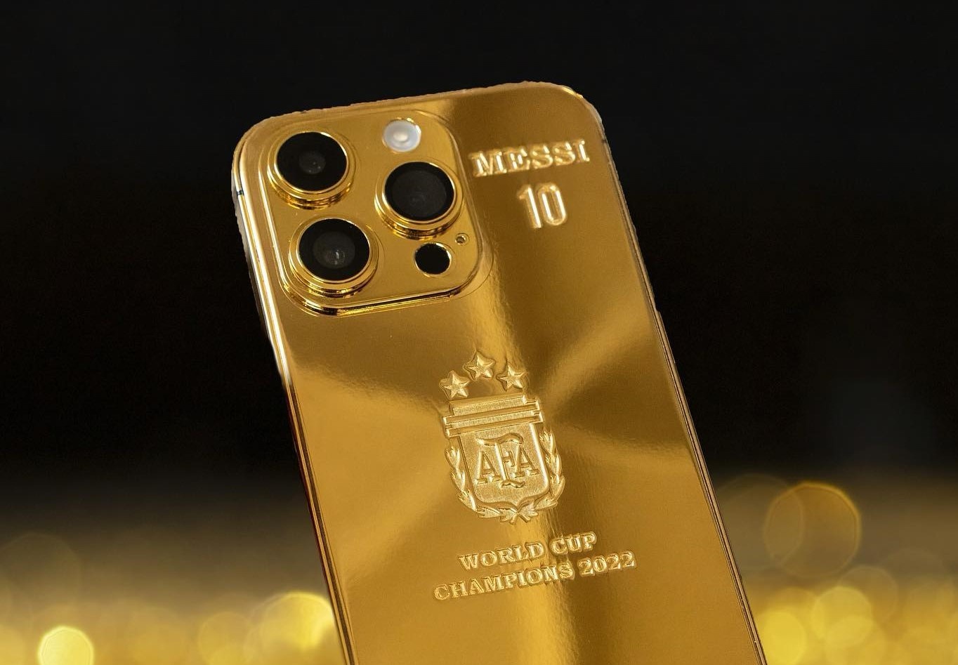messi tặng iphone 14 vàng ảnh 4 messi tang iphone 14 vang anh 4