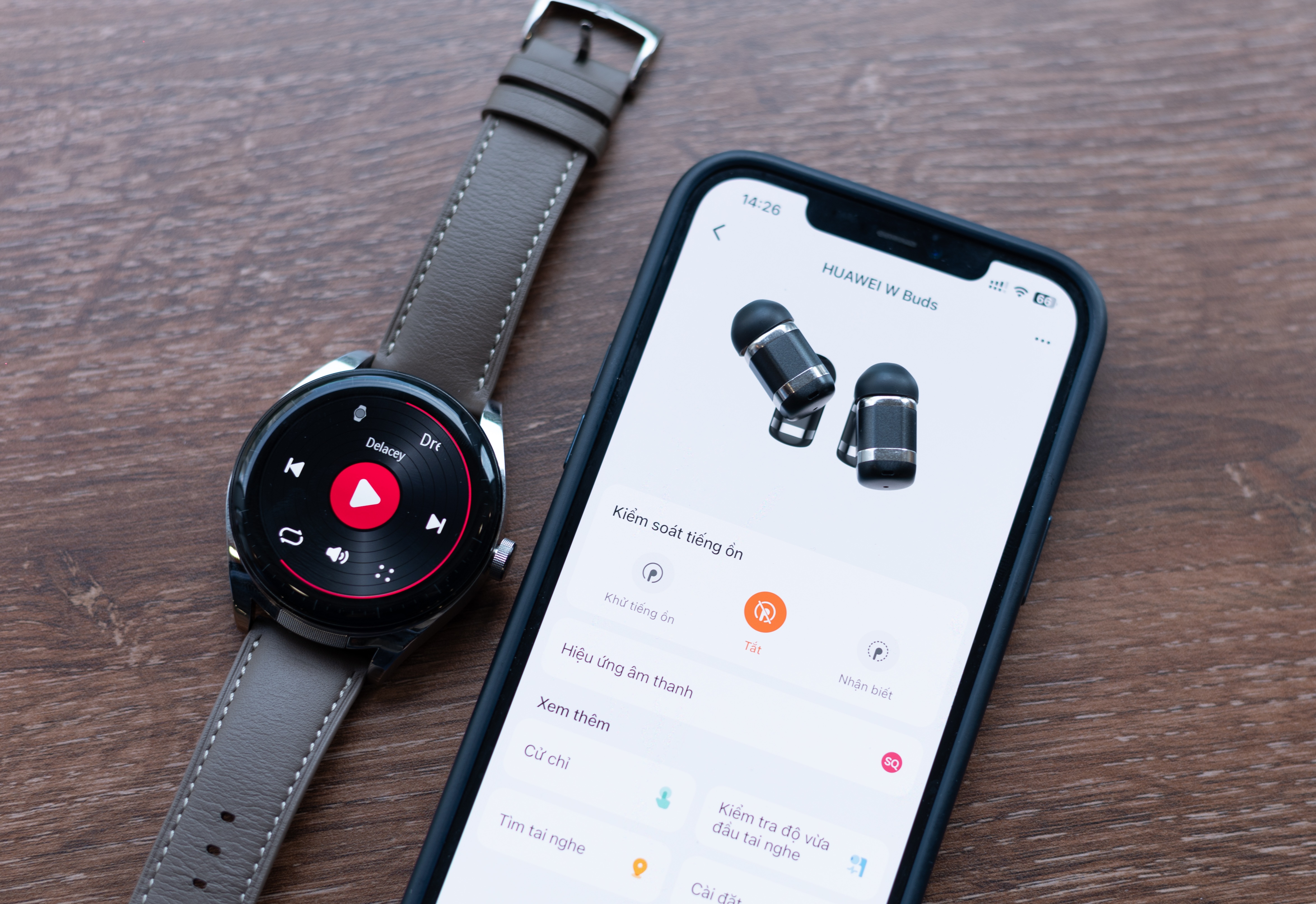 danh gia Huawei Watch Buds anh 10