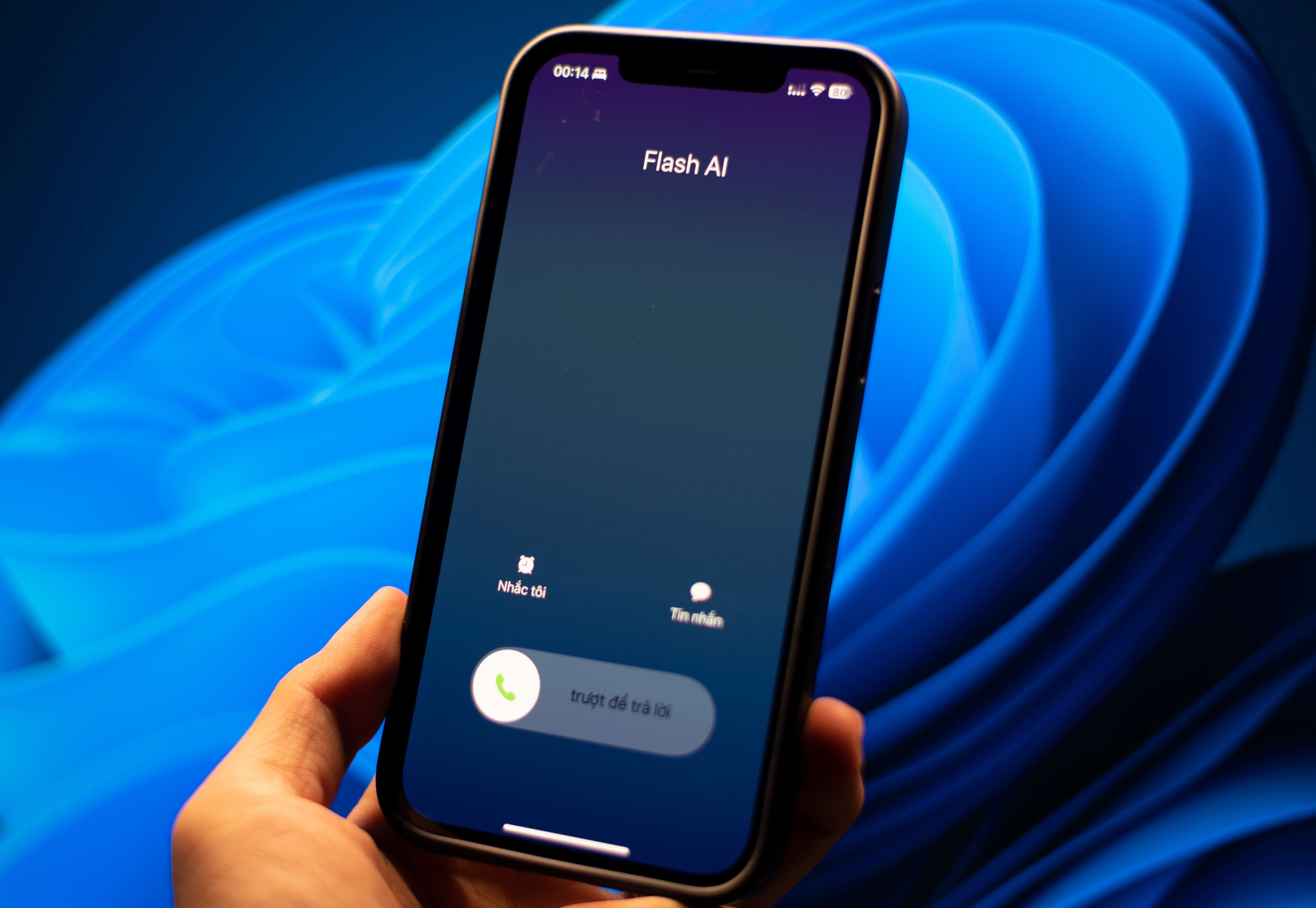 Su that ve cuoc goi ‘Flash AI’ lay sach tien trong tai khoan ngan hang hinh anh
