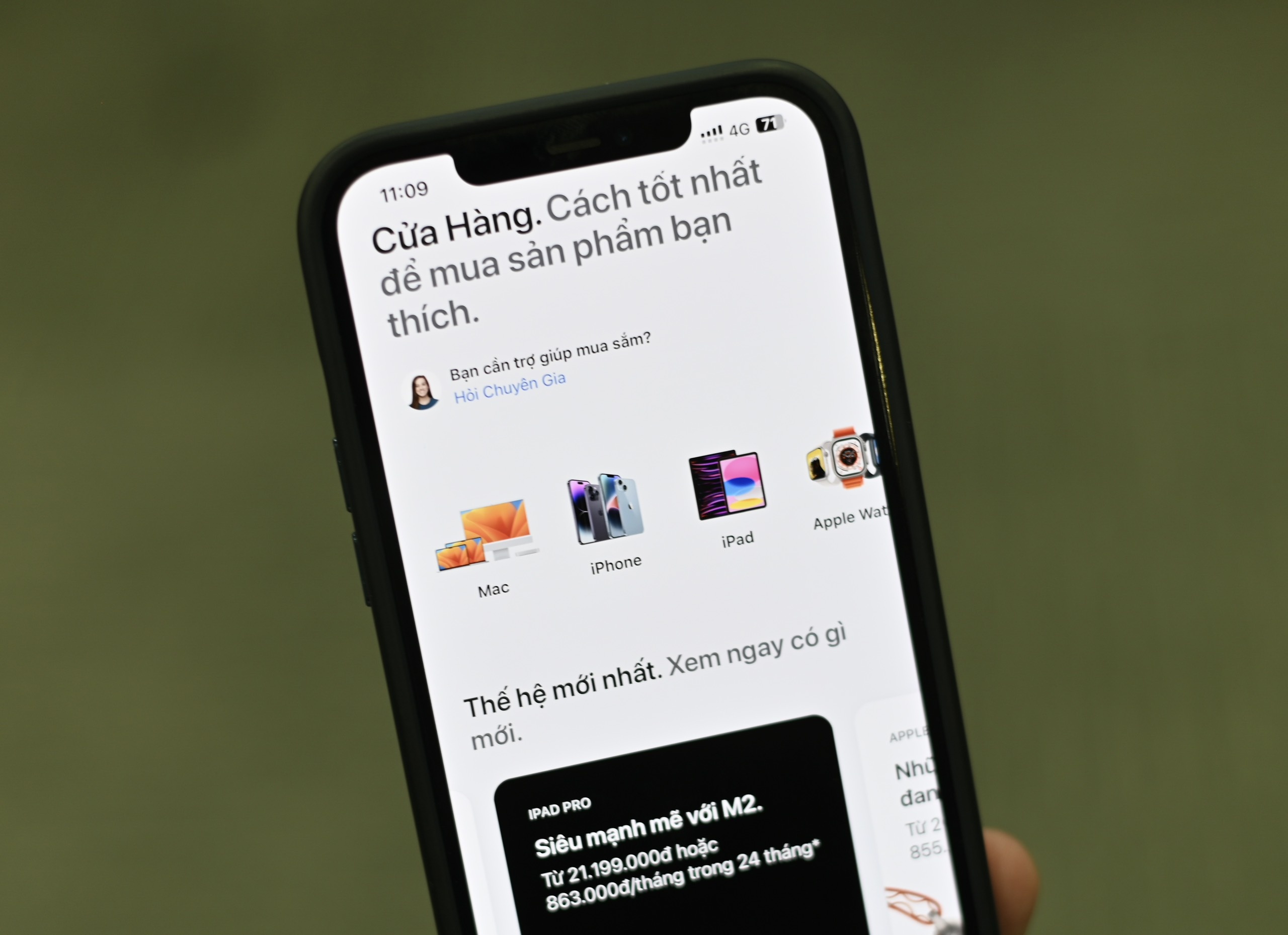Apple Store truc tuyen co gi dac sac hinh anh