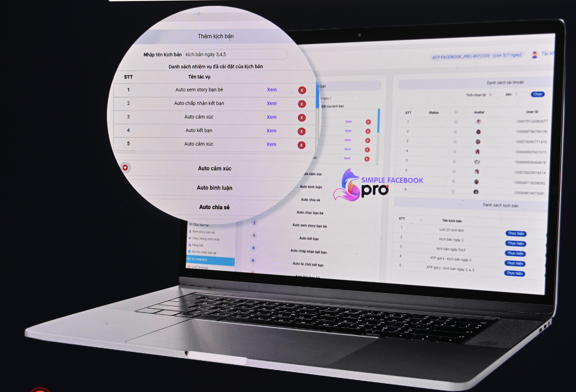 Phan mem quan ly Facebook bi nghi lay cap du lieu hinh anh