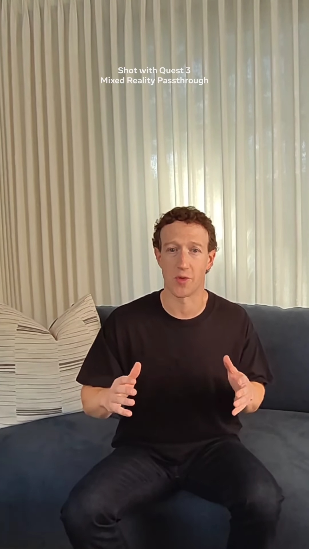Mark Zuckerberg che Vision Pro anh 2