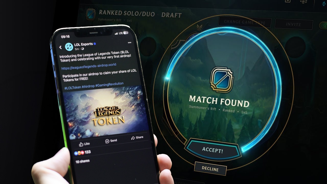 Bitcoin tang vot, Fanpage Lien Minh Huyen Thoai dang bai tang token hinh anh