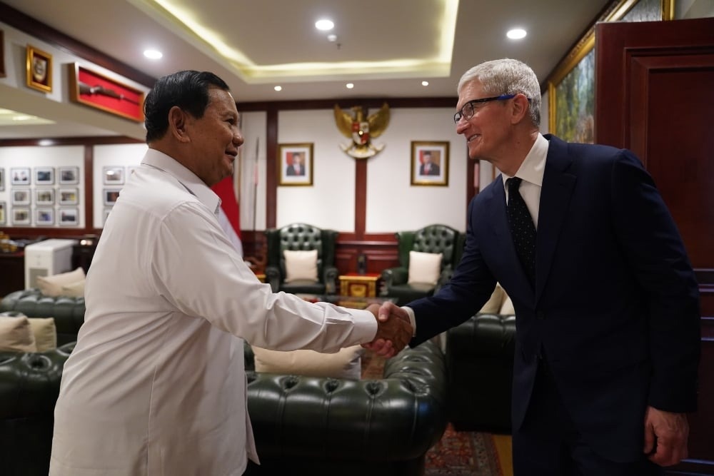 Dieu Indonesia muon khi tiep Tim Cook hinh anh