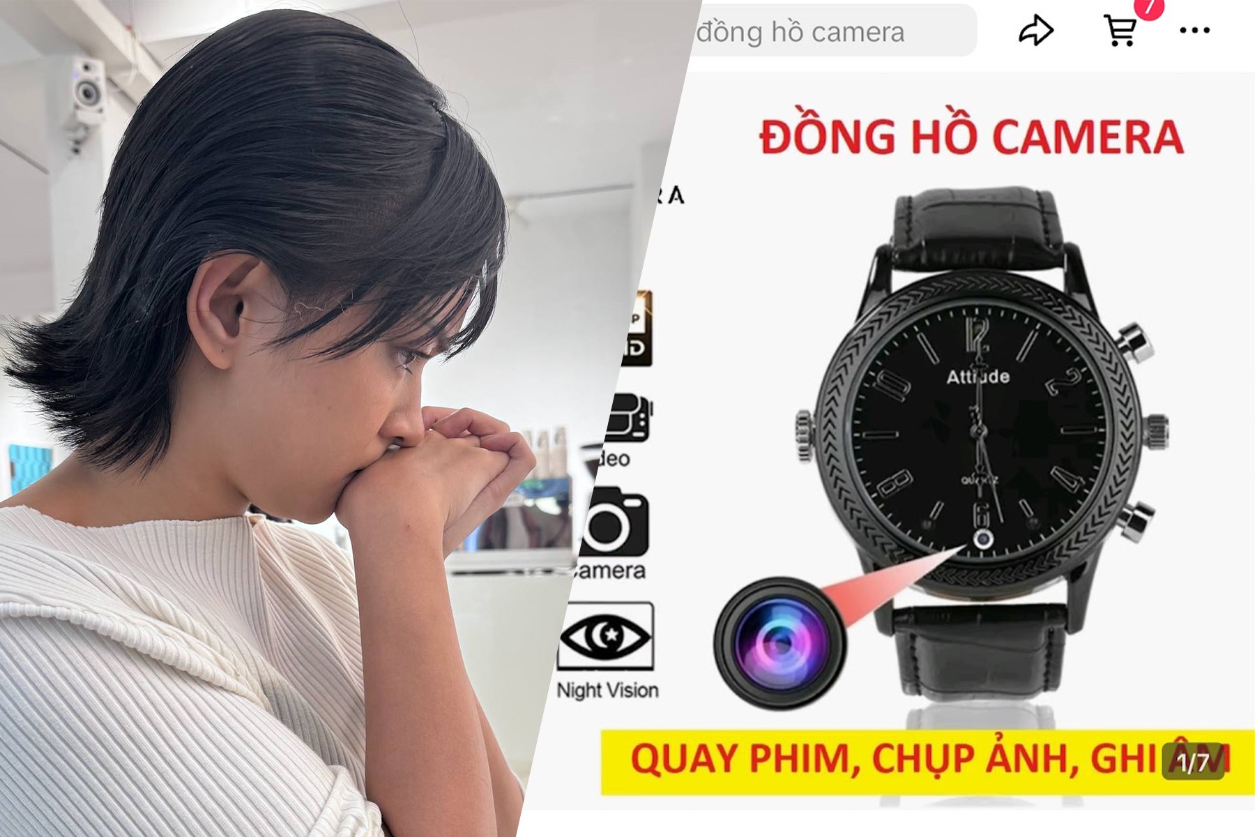 Camera nguy trang dong ho bien mat khoi Shopee, Lazada sau vu Chau Bui hinh anh