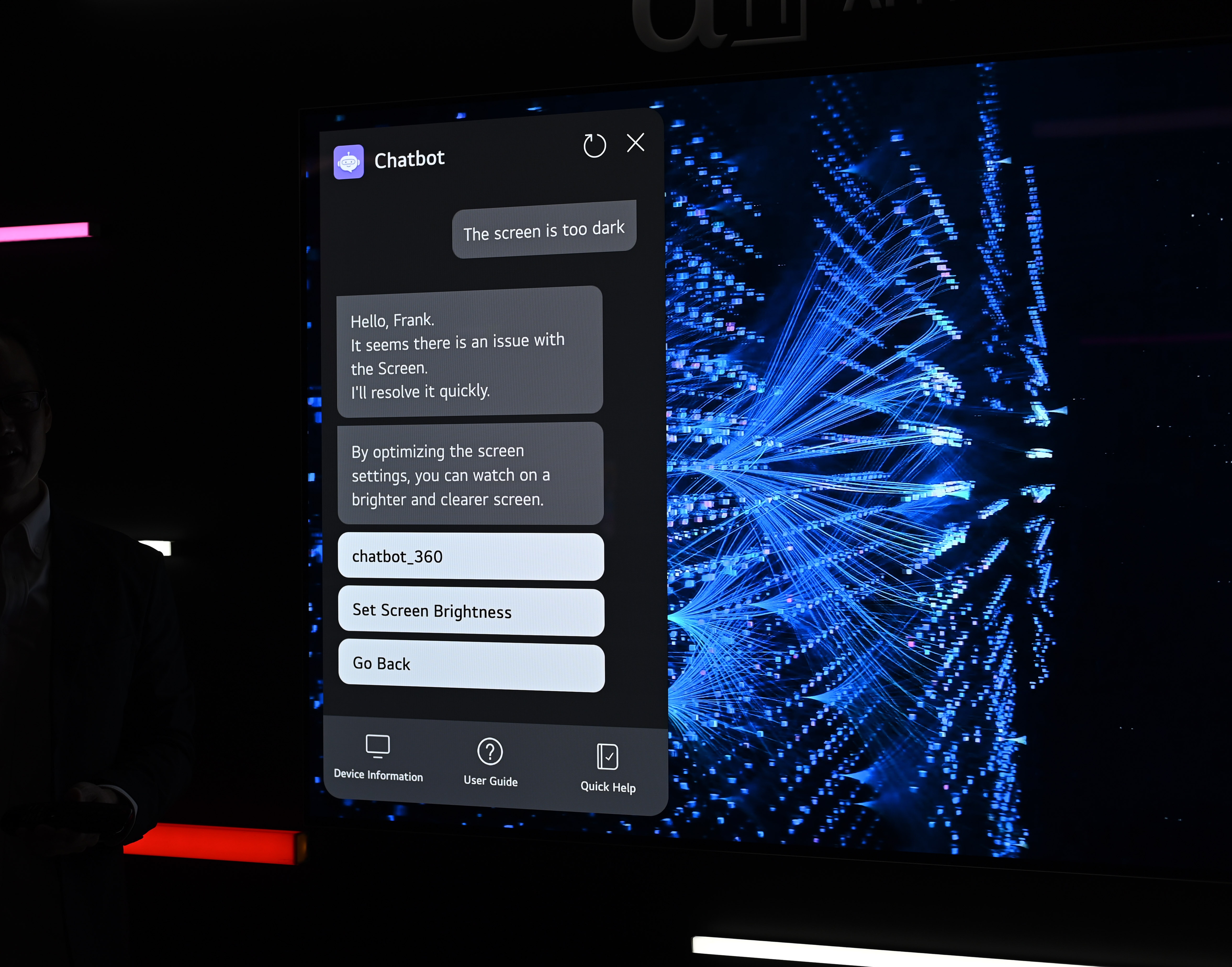 AI duoc dua len webOS hinh anh