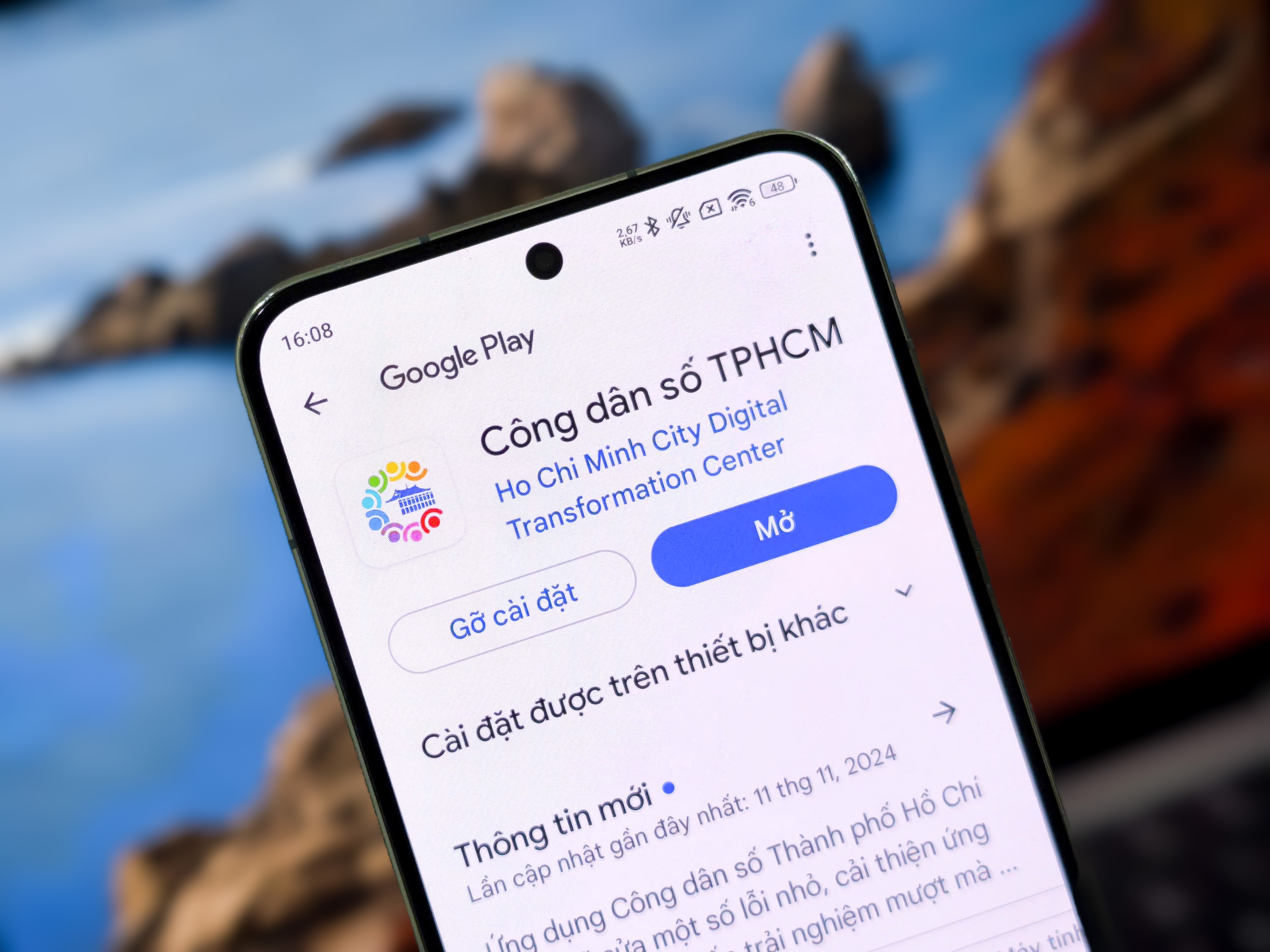 TP.HCM ra mat ung dung Cong dan so hinh anh