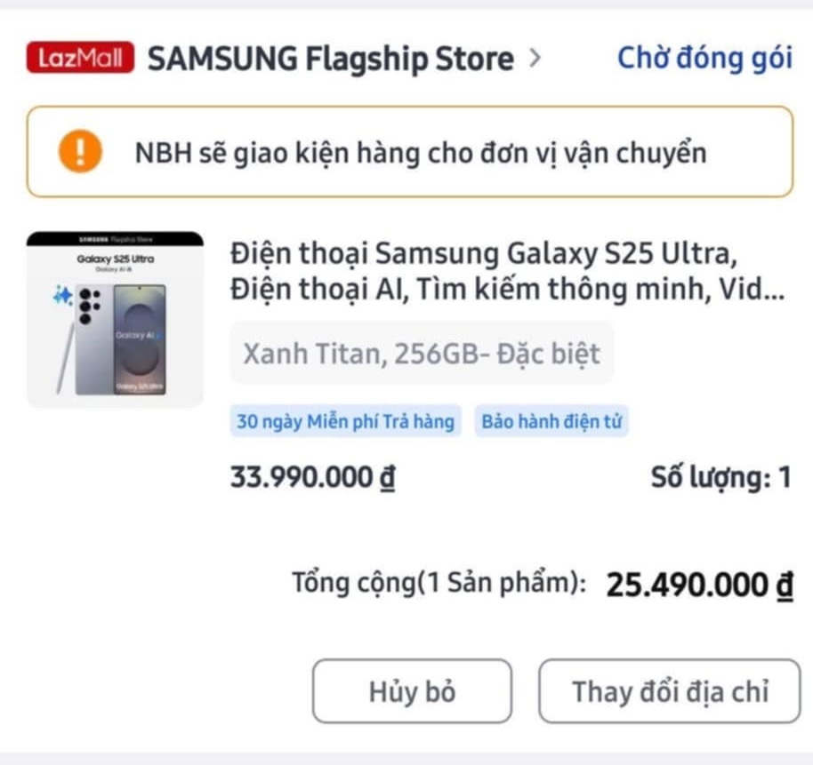 Galaxy S25 giam gia anh 2